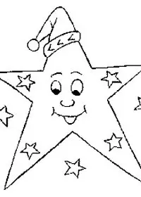 Fisă de colorat cu Stelute de colorat p16