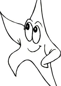 Fisă de colorat cu Stelute de colorat p23