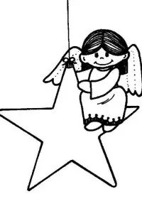 Fisă de colorat cu Stelute de colorat p25