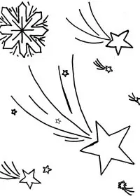 Fisă de colorat cu Stelute de colorat p29
