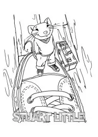 Stuart Little de colorat