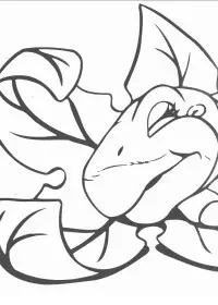 Fisă de colorat cu Taramul uitat de timp de colorat p31