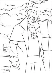 Fisă de colorat cu Testoasele ninja de colorat p56