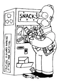 Fisă de colorat cu The simpsons de colorat p30