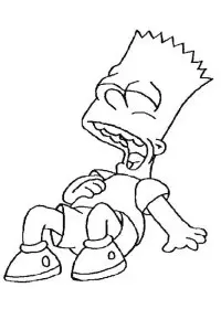 Fisă de colorat cu The simpsons de colorat p31