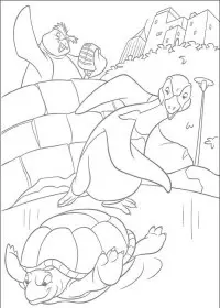 Fisă de colorat cu The wild de colorat p08