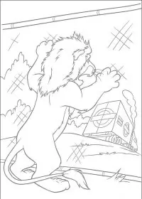 Fisă de colorat cu The wild de colorat p09