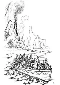 Fisă de colorat cu Titanic de colorat p18