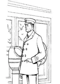 Fisă de colorat cu Titanic de colorat p21