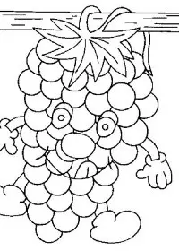 Fisă de colorat cu Toamna de colorat p02