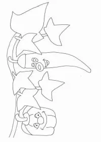 Fisă de colorat cu Toamna de colorat p100