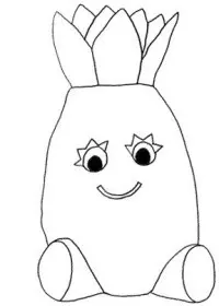 Fisă de colorat cu Toamna de colorat p117