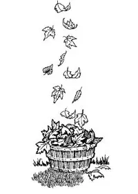 Fisă de colorat cu Toamna de colorat p31