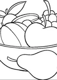 Fisă de colorat cu Toamna de colorat p88