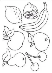 Fisă de colorat cu Toamna de colorat p89