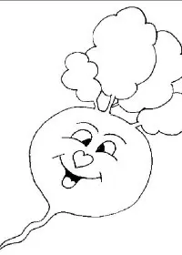 Fisă de colorat cu Toamna de colorat p95