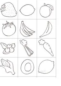 Fisă de colorat cu Toamna de colorat p98