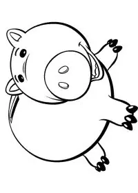 Fisă de colorat cu Toy story de colorat p12