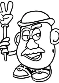 Fisă de colorat cu Toy story de colorat p13