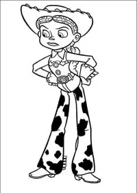 Fisă de colorat cu Toy story de colorat p21