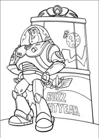 Fisă de colorat cu Toy story de colorat p22