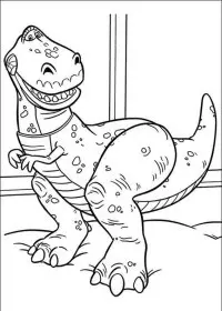 Fisă de colorat cu Toy story de colorat p47