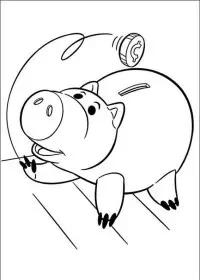 Fisă de colorat cu Toy story de colorat p49