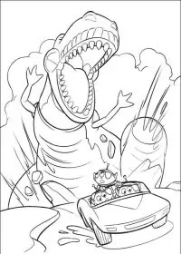 Fisă de colorat cu Toy story de colorat p59