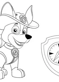 Patrula Cățelușilor de colorat p84