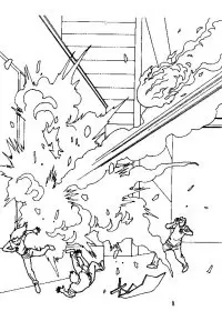 Fisă de colorat cu Transformers de colorat p28