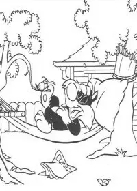 Fisă de colorat cu Tweety de colorat p03