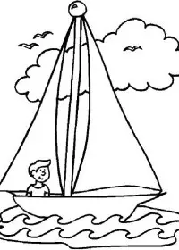 Fisă de colorat cu Vacanta de colorat p02