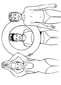 Fisă de colorat cu Vacanta de colorat p20