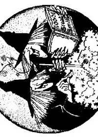 Fisă de colorat cu Vrajitoare de colorat p15