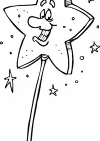 Fisă de colorat cu Vrajitoare de colorat p24