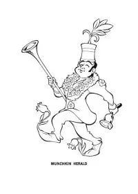 Vrajitorul Din Oz de colorat