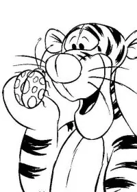 Fisă de colorat cu Winnie the pooh de colorat p06