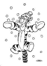 Fisă de colorat cu Winnie the pooh de colorat p12