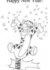 Fisă de colorat cu Winnie the pooh de colorat p13