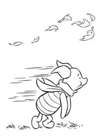 Fisă de colorat cu Winnie the pooh de colorat p139