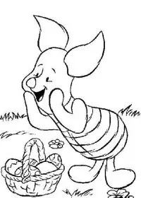 Fisă de colorat cu Winnie the pooh de colorat p147