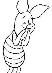 Fisă de colorat cu Winnie the pooh de colorat p159