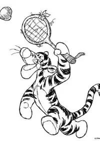 Fisă de colorat cu Winnie the pooh de colorat p17