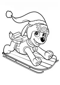 Patrula Cățelușilor de colorat p44