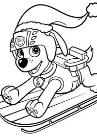 Patrula Cățelușilor de colorat p14