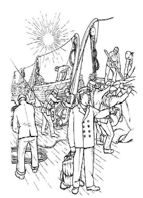 Fisă de colorat cu Titanic de colorat p09