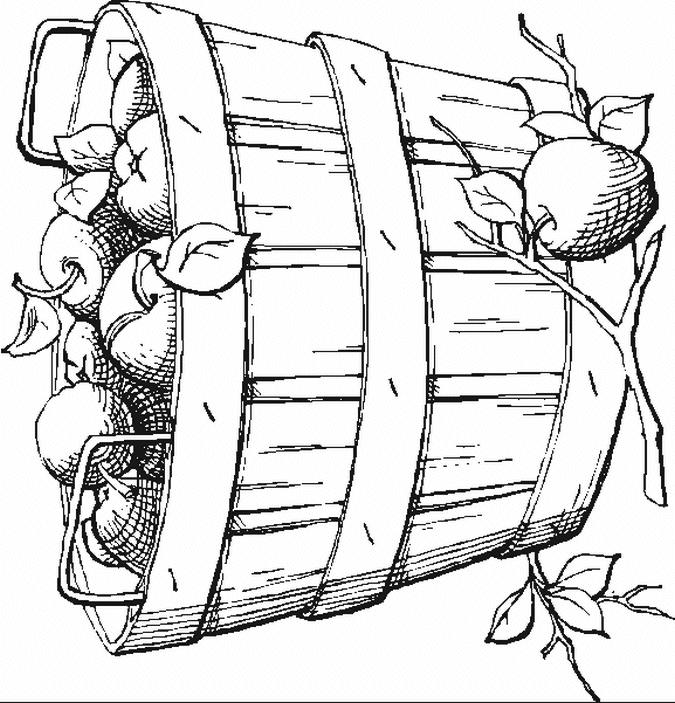 Fisă de colorat cu Toamna de colorat p10