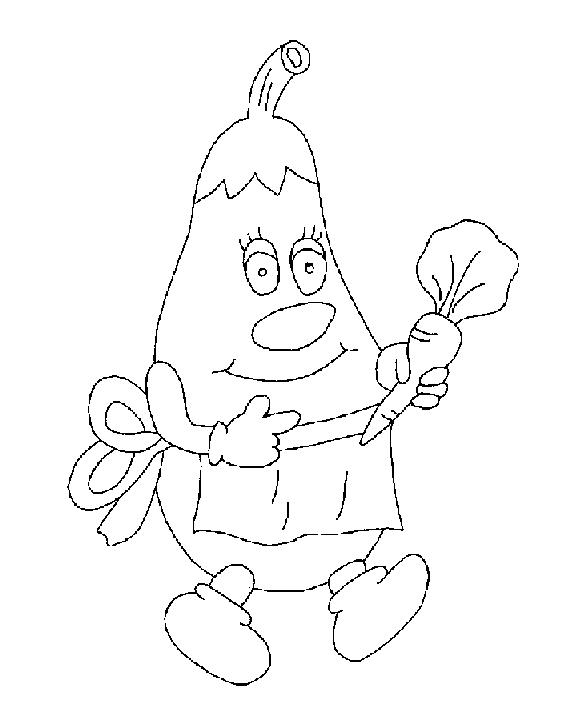 Fisă de colorat cu Toamna de colorat p85