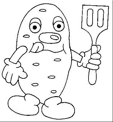 Fisă de colorat cu Toamna de colorat p90