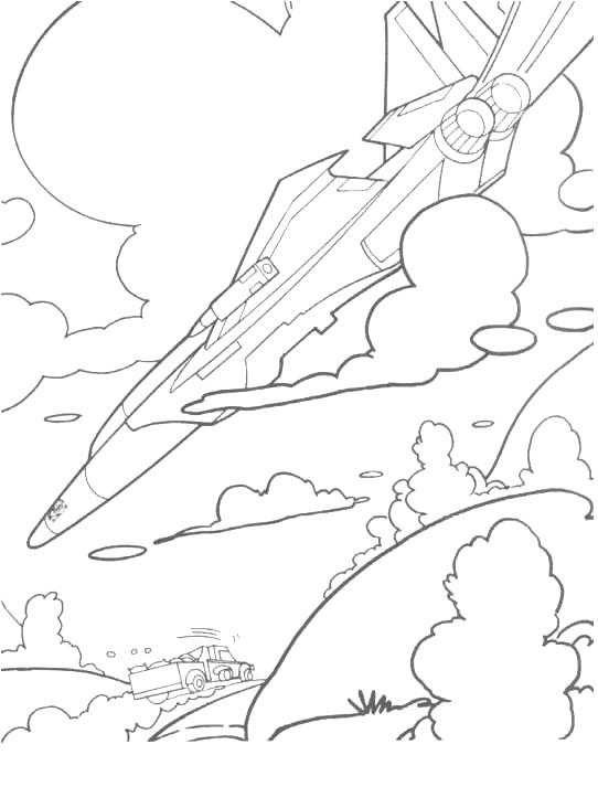 Fisă de colorat cu Transformers de colorat p18